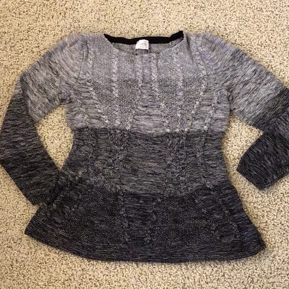 Cupio Sweaters - ⭐️ CUPIO cable Ombré sweater